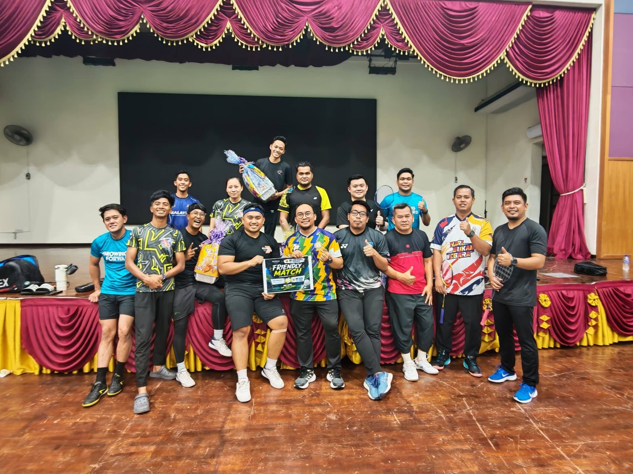 IKBN Bandar Penawar dan The Westin Desaru Coast Resort Jayakan Perlawanan Persahabatan Badminton
