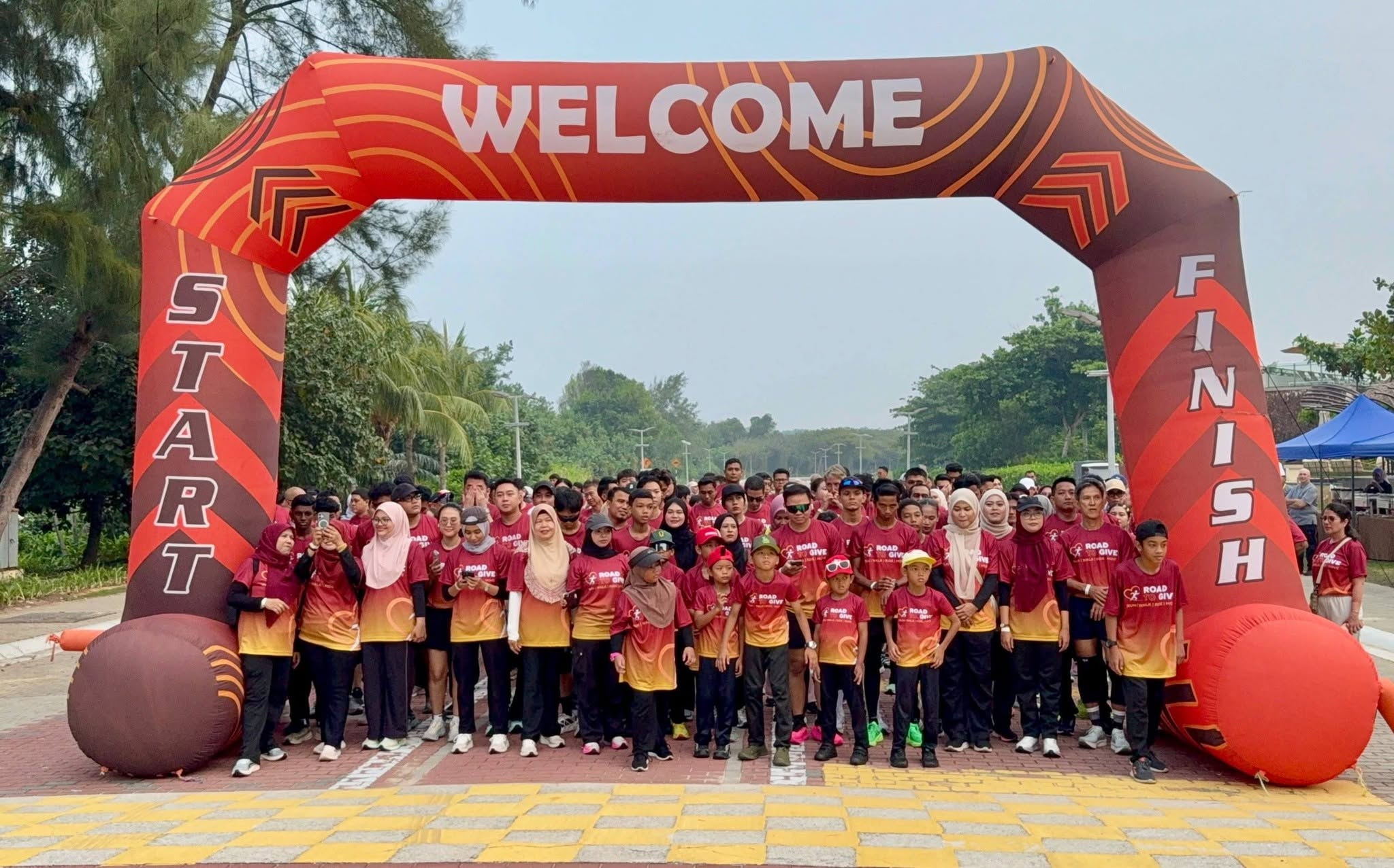 IKBN BANDAR PENAWAR SERTAI PROGRAM ROAD TO GIVE ANJURAN MARRIOTT INTERNATIONAL