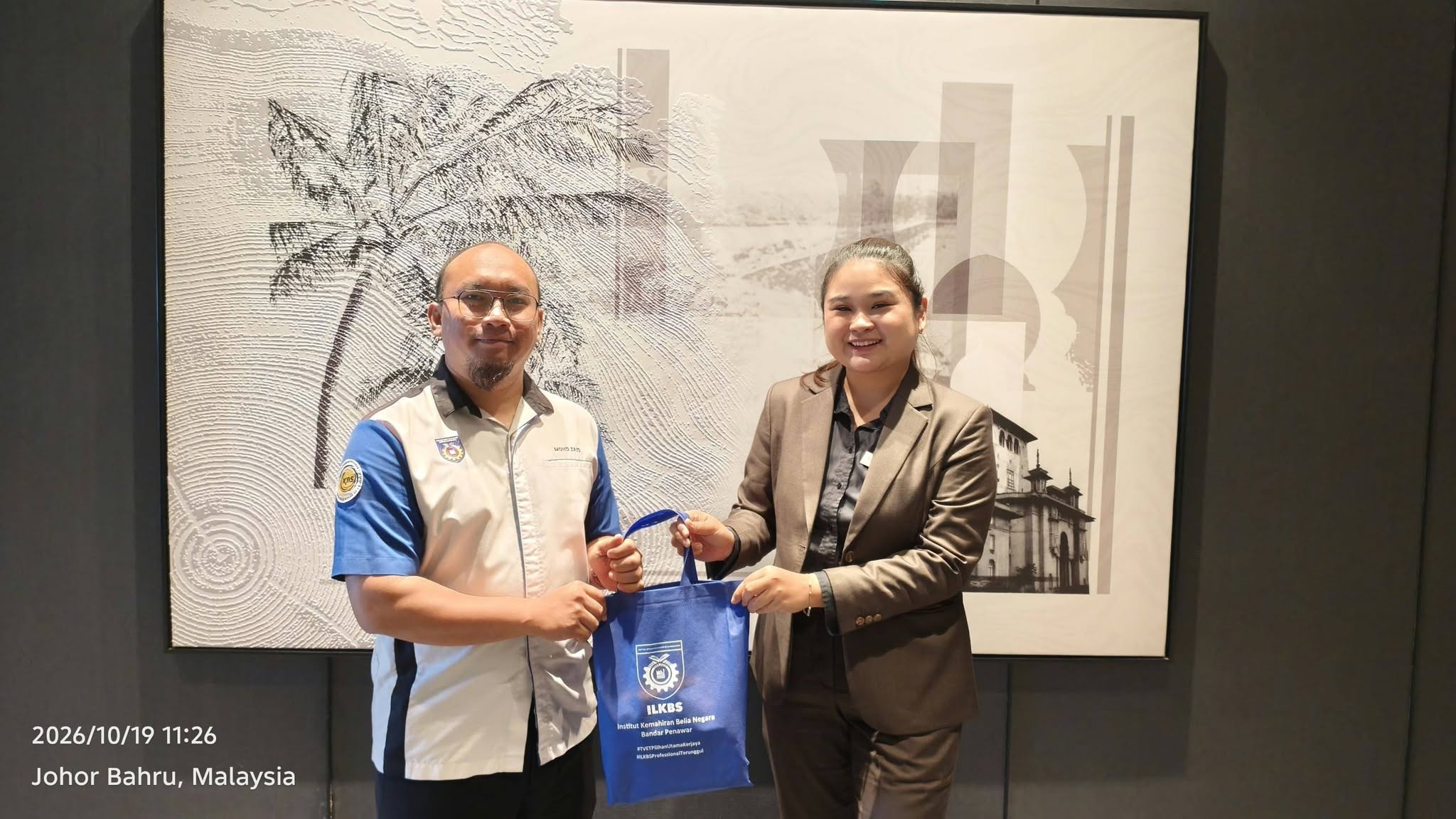 CHIPS IKBN BANDAR PENAWAR ADAKAN LAWATAN DAN PERBINCANGAN BERSAMA SHERATON JOHOR