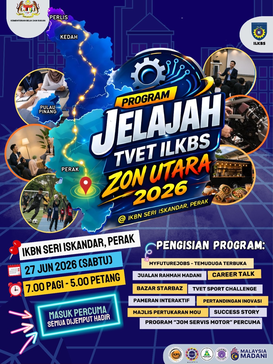 Jelajah TVET ILKBS 2026 (Zon Utara)