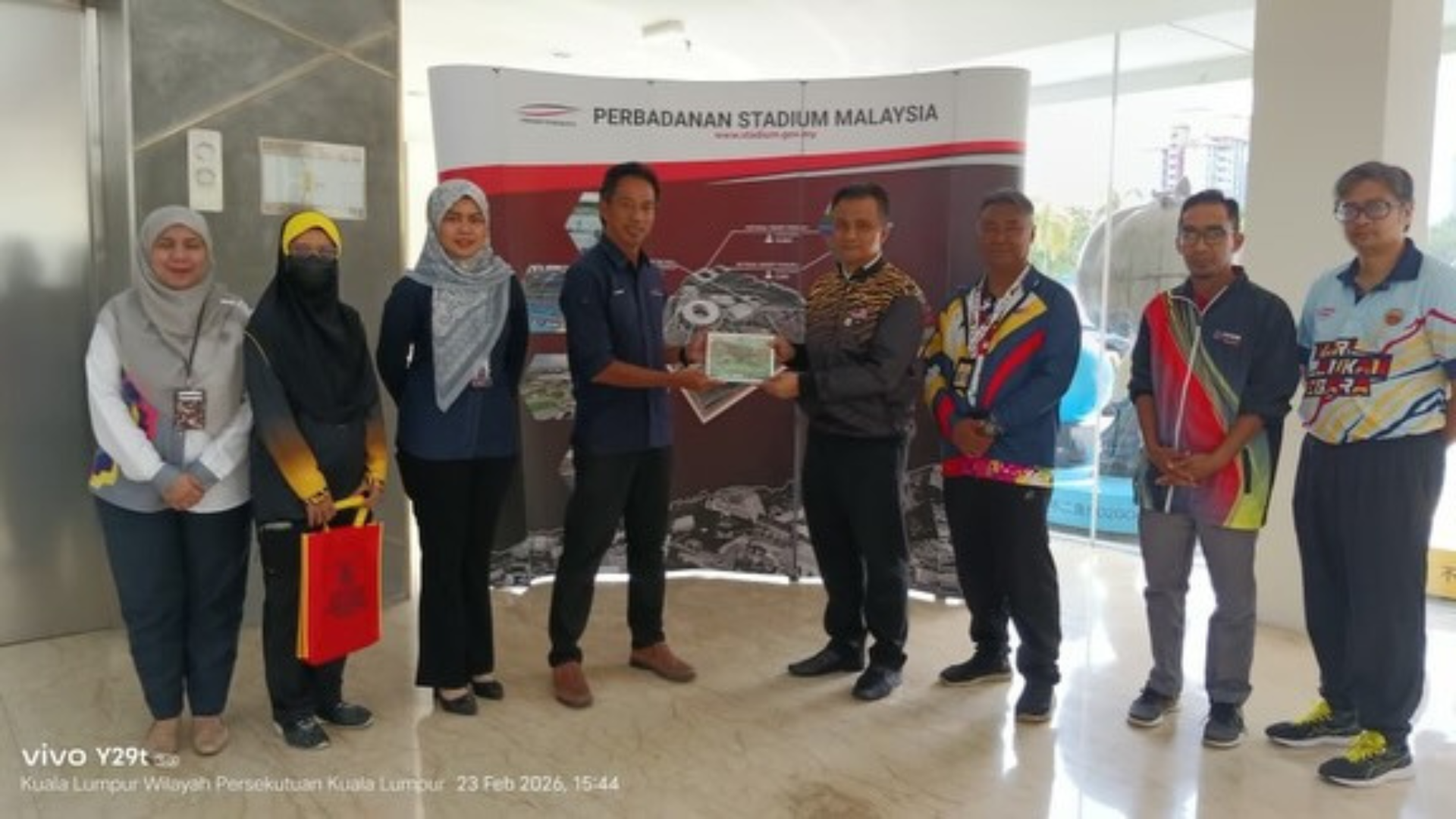 IKSN Adakan Lawatan Penanda Aras ke Perbadanan Stadium Malaysia