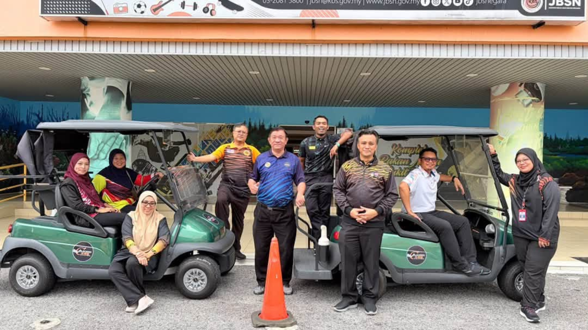 IKSN PERKUKUH HALA TUJU JABATAN TEKNOLOGI SUKAN GOLF MENERUSI LAWATAN DAN PERBINCANGAN STRATEGIK