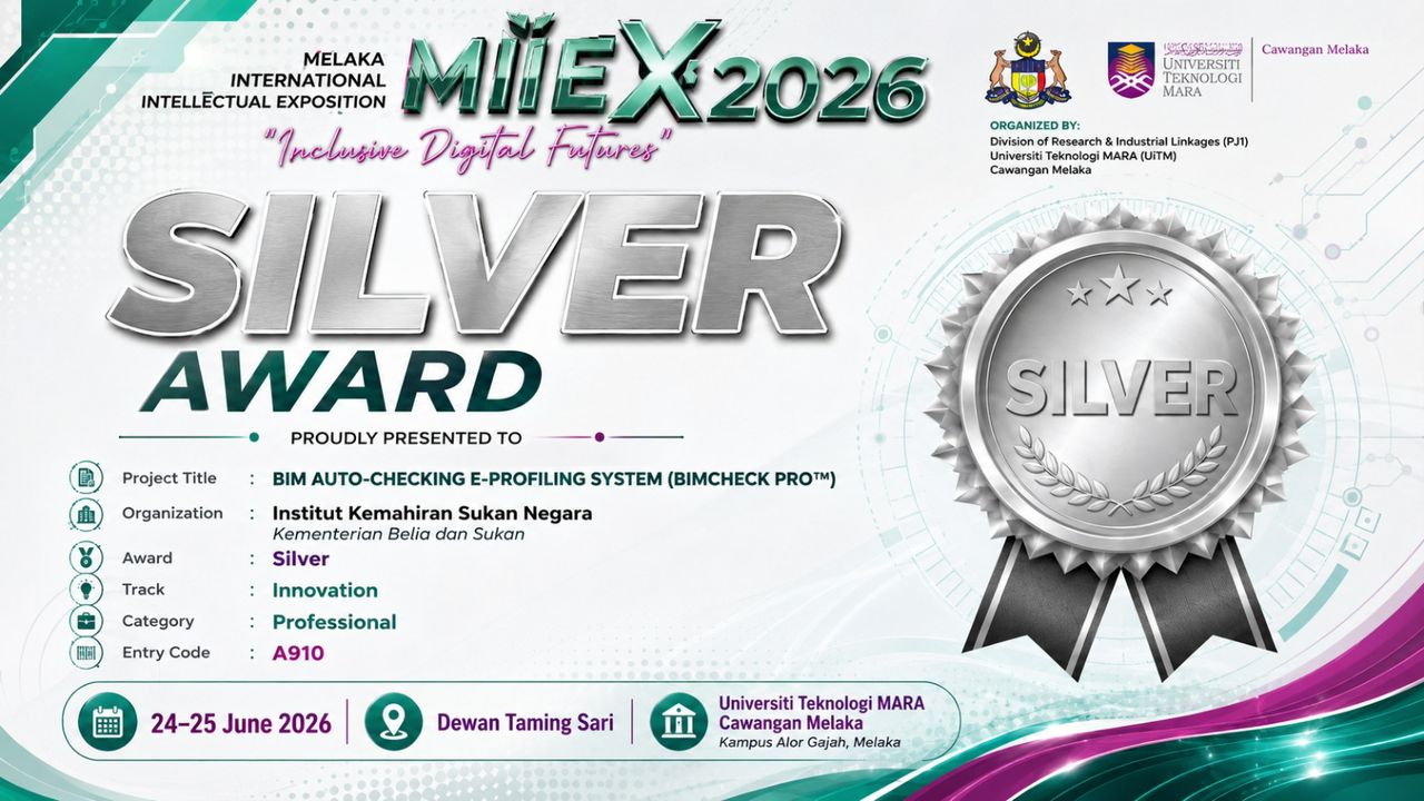 IKSN RAIH PERAK BAGI KATEGORI PROFESIONAL DI MIIEX 2026