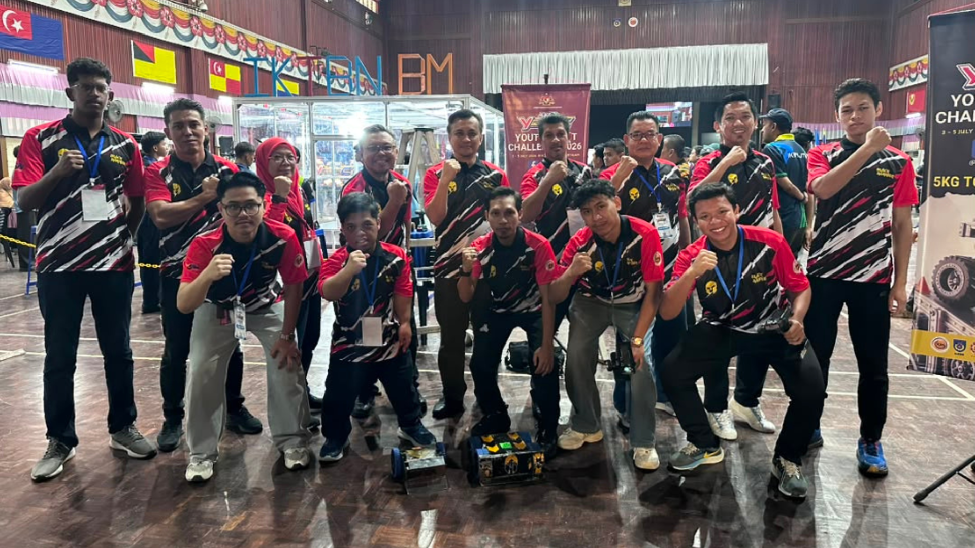 TEAM ROBOT IKSN SEDIA MENGGEGAR Y-ROBOC 2026