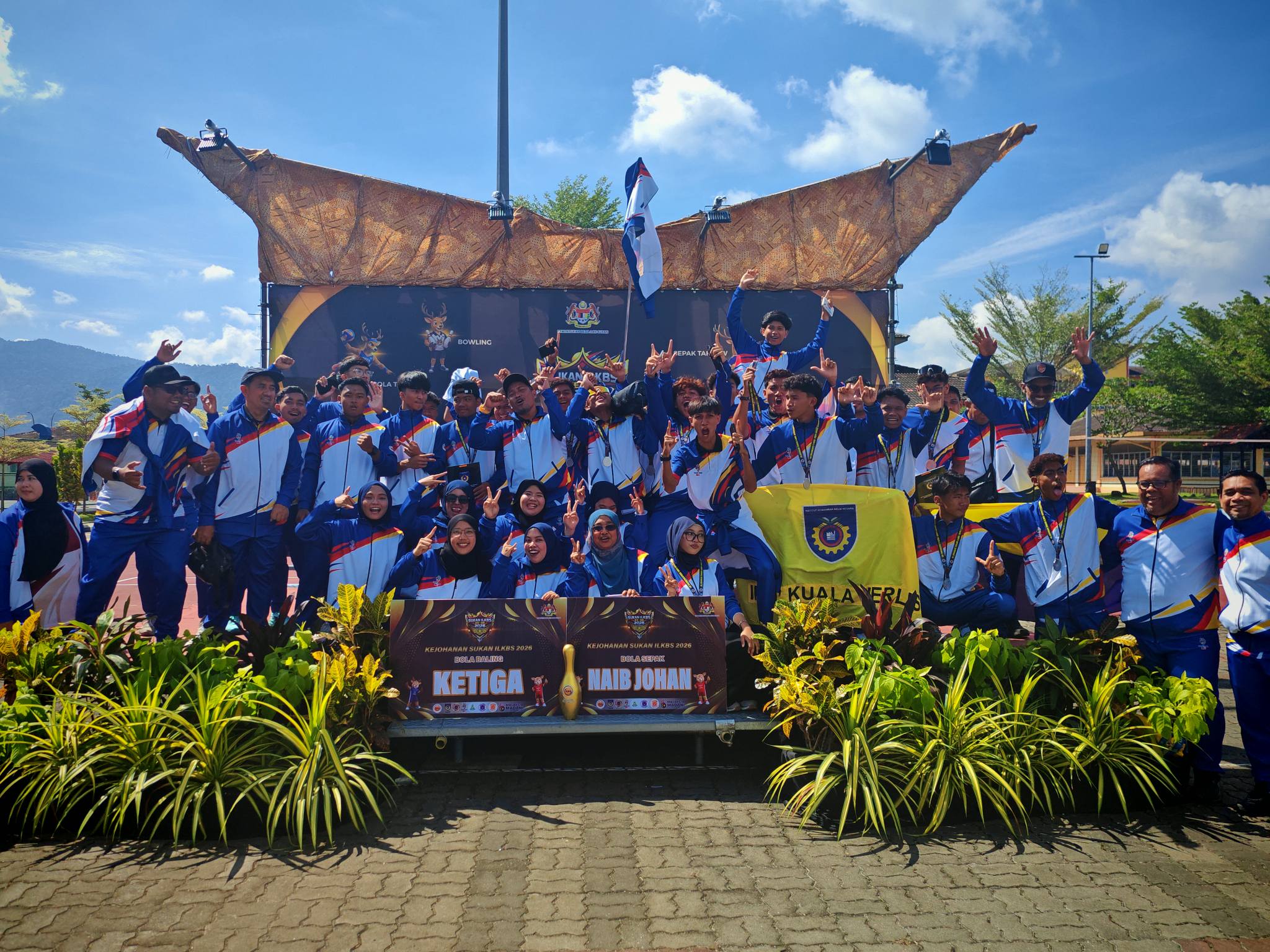 TAHNIAH KEPADA SELURUH KONTIJEN IKBN KUALA PERLIS ATAS KEJAYAAN YANG DIRAIH SEMPENA SUKAN ILKBS TAHUN 2026 YANG BERLANGSUNG DI IKTBN CHEMBONG