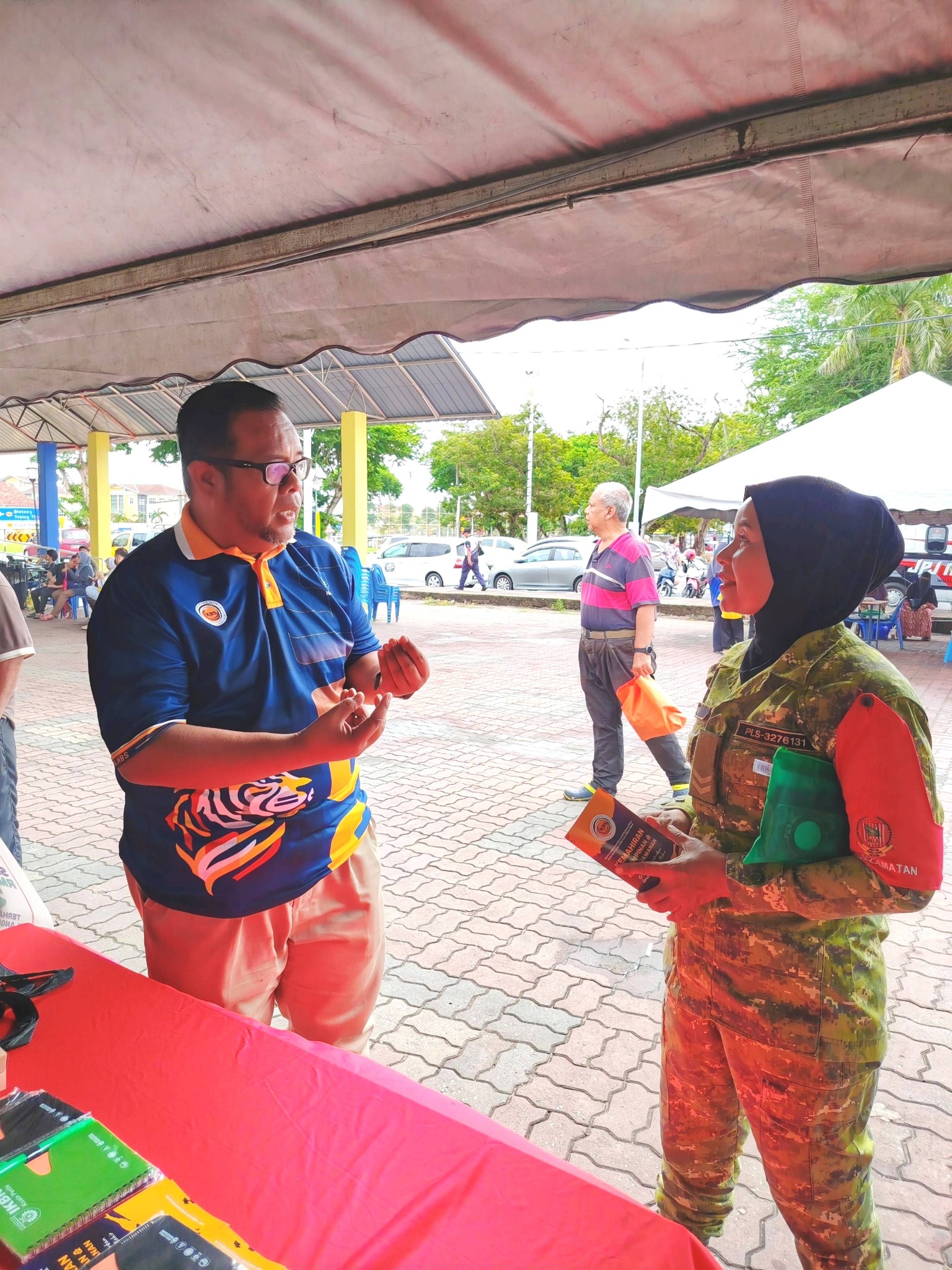 IKBN KUALA PERLIS PROMOSI KURSUS KEMAHIRAN DI PROGRAM RIANG RIA INDERA KAYANGAN