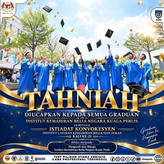 TAHNIAH BUAT SEMUA GRADUAN IKBN KUALA PERLIS