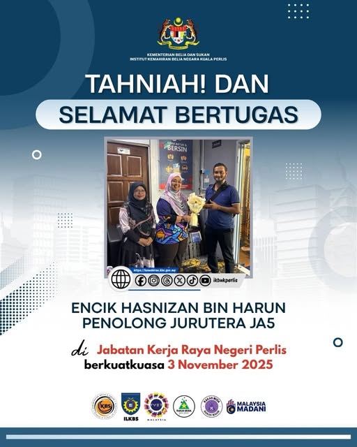 SELAMAT BERTUGAS DI TEMPAT BAHARU - ENCIK HASNIZAN BIN HARUN