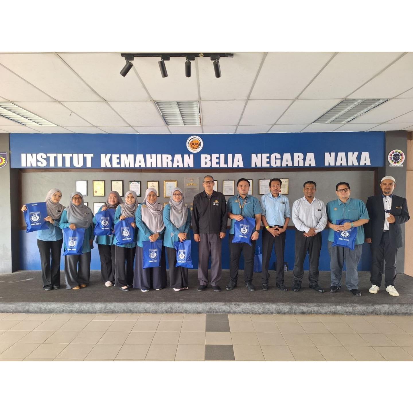 LAWATAN PENANDAARASAN DI INSTITUT KEMAHIRAN BELIA NEGARA (IKBN) Naka