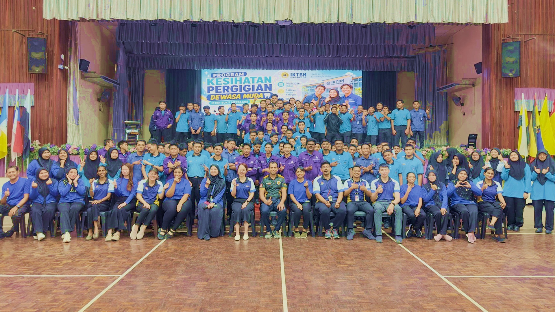 Program Dewasa Muda IKTBN Bukit Mertajam Beri Pendedahan Sahsiah dan Kepimpinan Pelajar