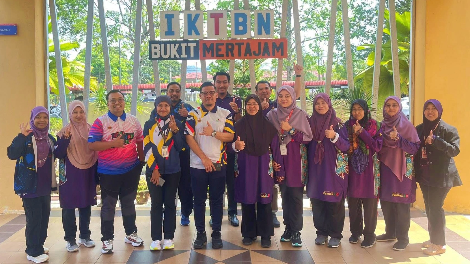 LAWATAN AUDIT EKSA OLEH KEMENTERIAN BELIA DAN SUKAN (KBS) DI IKTBN BUKIT MERTAJAM