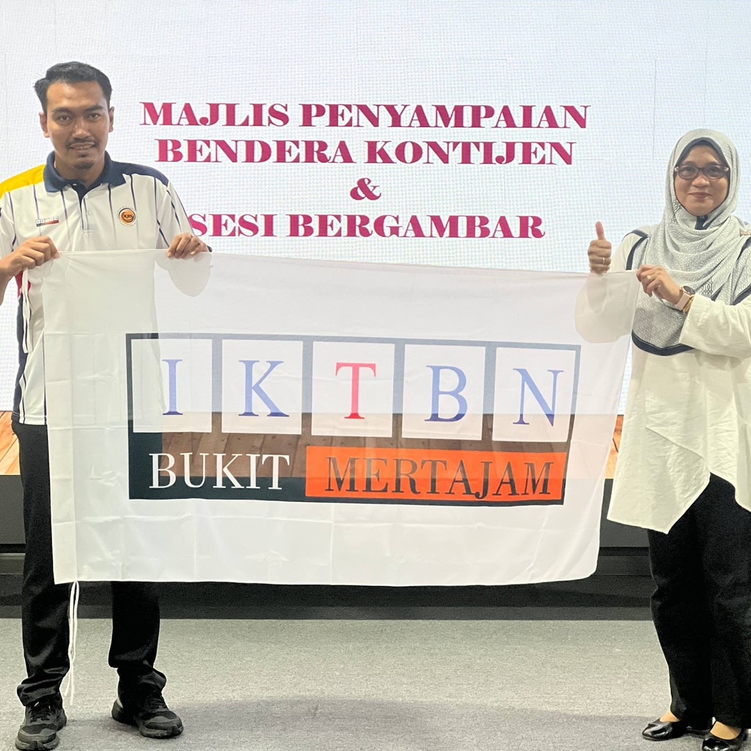 MAJLIS PENYERAHAN BENDERA KONTINJEN IKTBN BUKIT MERTAJAM SEMPENA ROAD TO CHEMBONG