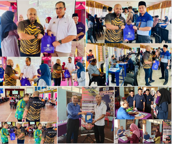 PROMOSI & PUBLISITI DENGAN PENGLIBATAN MEMBUKA RERUAI DI BEBERAPA BUAH SEKOLAH (SMK) SEKITAR DAERAH DUNGUN & KEMAMAN, BERSEMPENA DENGAN PENGUMUMAN KEPUTUSAN SPM 2025