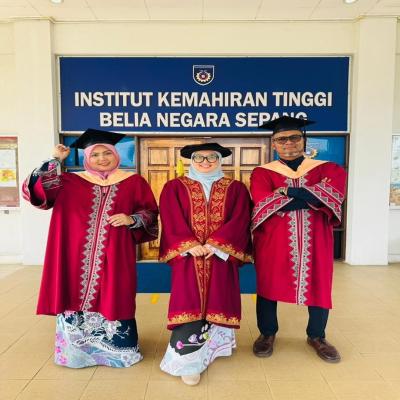 Pengajar IKTBN Sepang Bergraduasi di IPTA: Pemacu Kualiti TVET Negara
