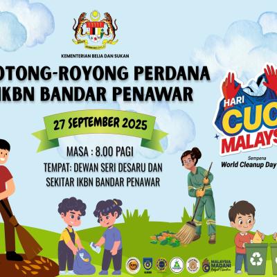 HARI CUCI MALAYSIA @ IKBN BANDAR PENAWAR