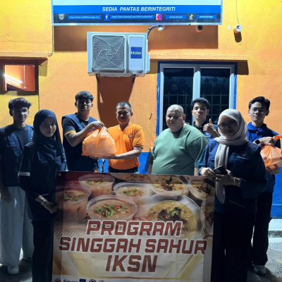 IKSN ANJUR PROGRAM SINGGAH SAHUR HARGAI FRONTLINER