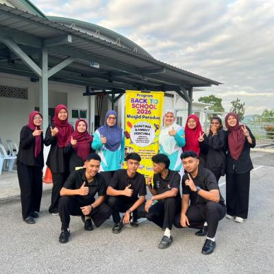 PROGRAM GUNTING RAMBUT PERCUMA BERSAMA KOMUNITI SERENDAH 