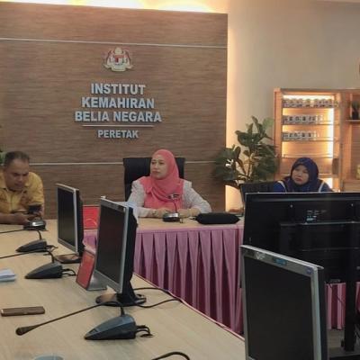 IKBN SERI ISKANDAR PERKUKUH PERSEDIAAN PENTAULIHAN COPTPA MELALUI LAWATAN STRATEGIK KE IKBN PERETAK