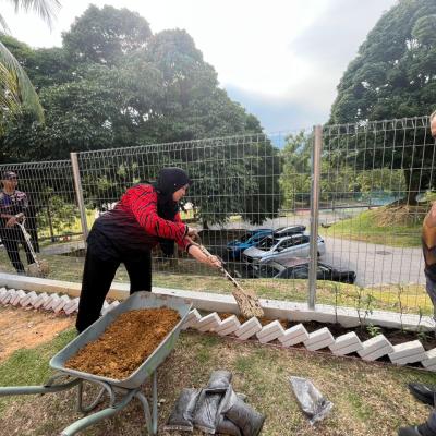 RAKAN PRIHATIN@CUCI MALAYSIA DI IKBN PERETAK
