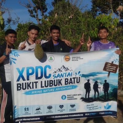 PROGRAM HIKING SANTAI BELIA DI BUKIT LUBUK BATU