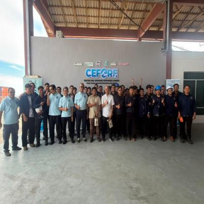 LAWATAN PENDEDAHAN INDUSTRI PELAJAR PENJAGA JENTERA ELEKTRIK IKTBN SEPANG
