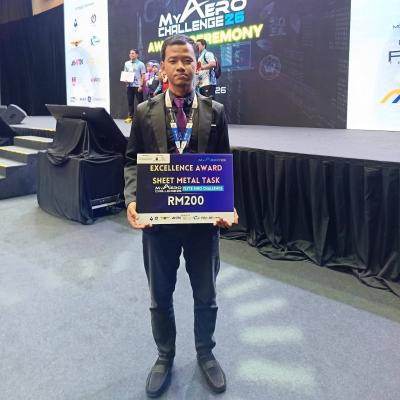 Pelajar IKBN Pekan Julang Gelaran Juara Di Flyte MRO Challenge 2026