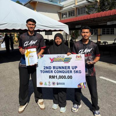 Kemenangan Pertama IKBN Pekan 5kg Conquer Tower Di YROBOC 2026