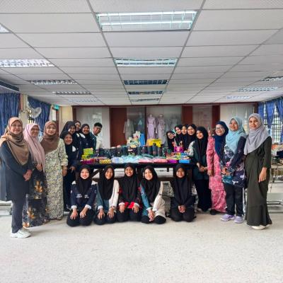 KURSUS FUTURE YOUTH SKILLS : D.I.Y JAHIT CADAR DAN KRAF IKBN WAKAF TAPAI