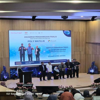 PASUKAN POLIMER IKTBN SEPANG CIPTA NAMA SEBAGAI FINALIS DI AI NEXUS CHALLENGE 2026