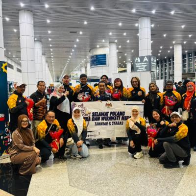 SELAMAT KEMBALI KE TANAH AIR WIRA!