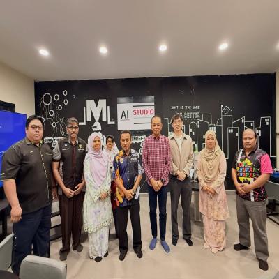 LAWATAN POTENSI KERJASAMA MICROSOFT KE IKTBN SEPANG