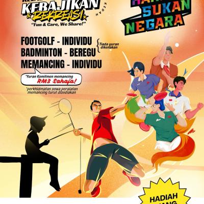 Kalori hilang, tawa tak berhenti 