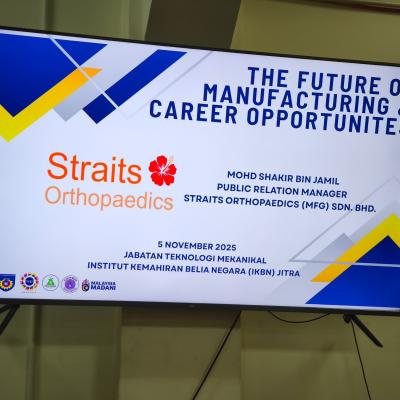 Straits Orthopaedics x Jabatan Teknologi Mekanikal IKBN Jitra