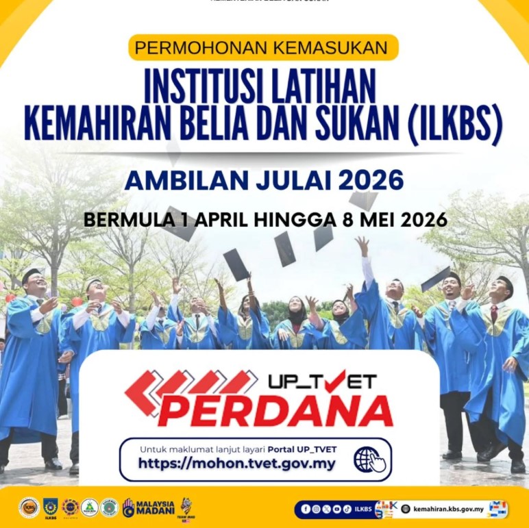 PERMOHONAN KEMASUKAN ILKBS AMBILAN JULAI 2026 KINI DIBUKA